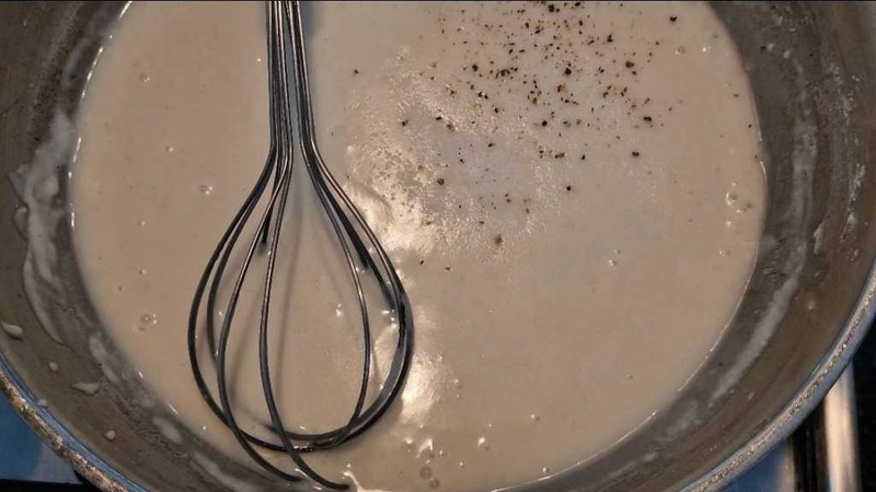 white sauce
