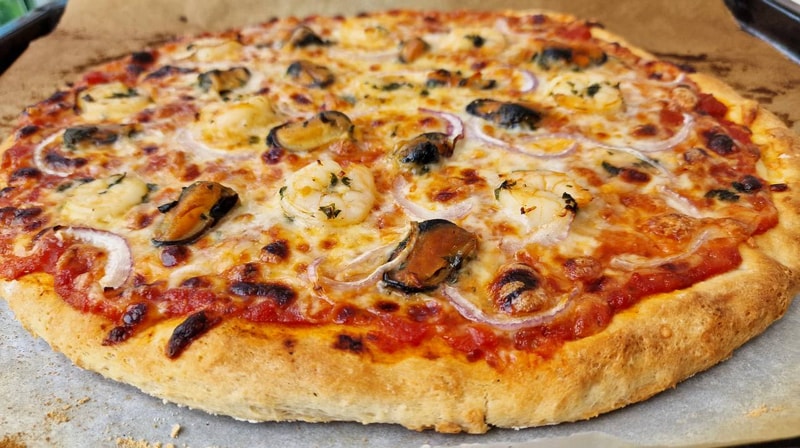 Best Seafood Pizza