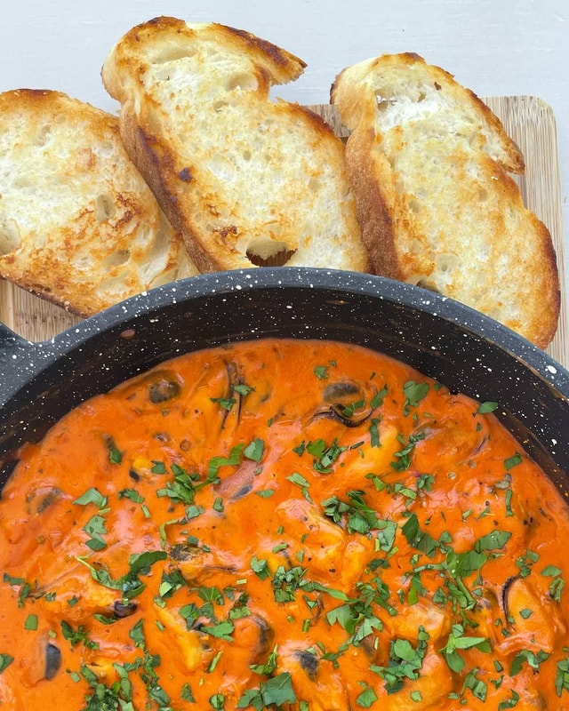 Creamy Mussels