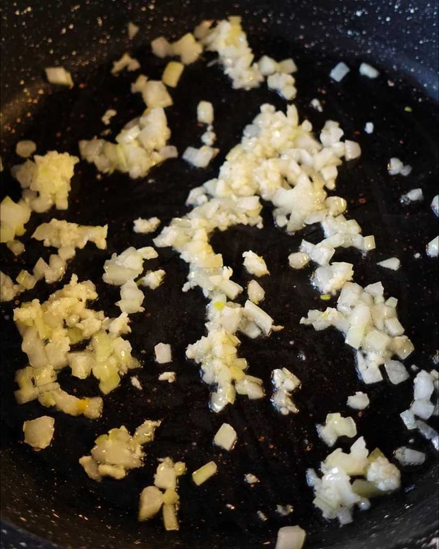 onion and garlic
