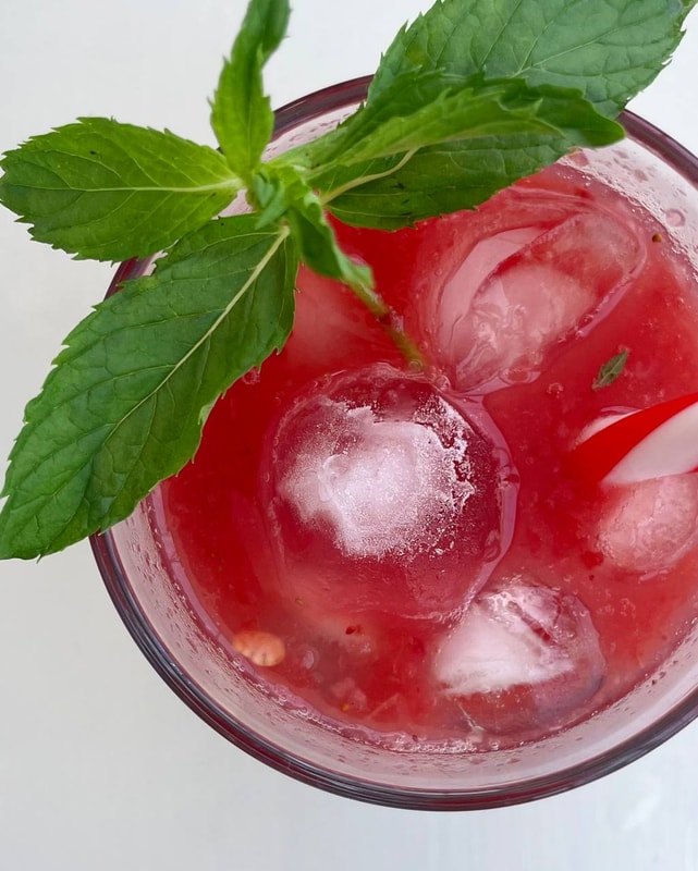 Watermelon Strawberry Smoothie