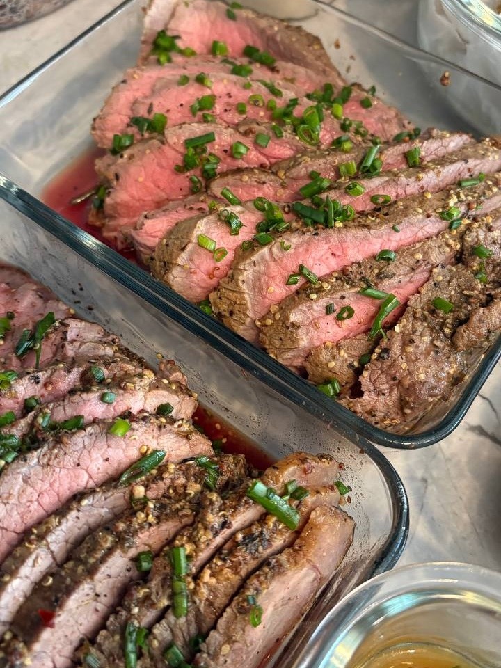 Rosemary Beef Roast & Orange Chicken Meal Prep