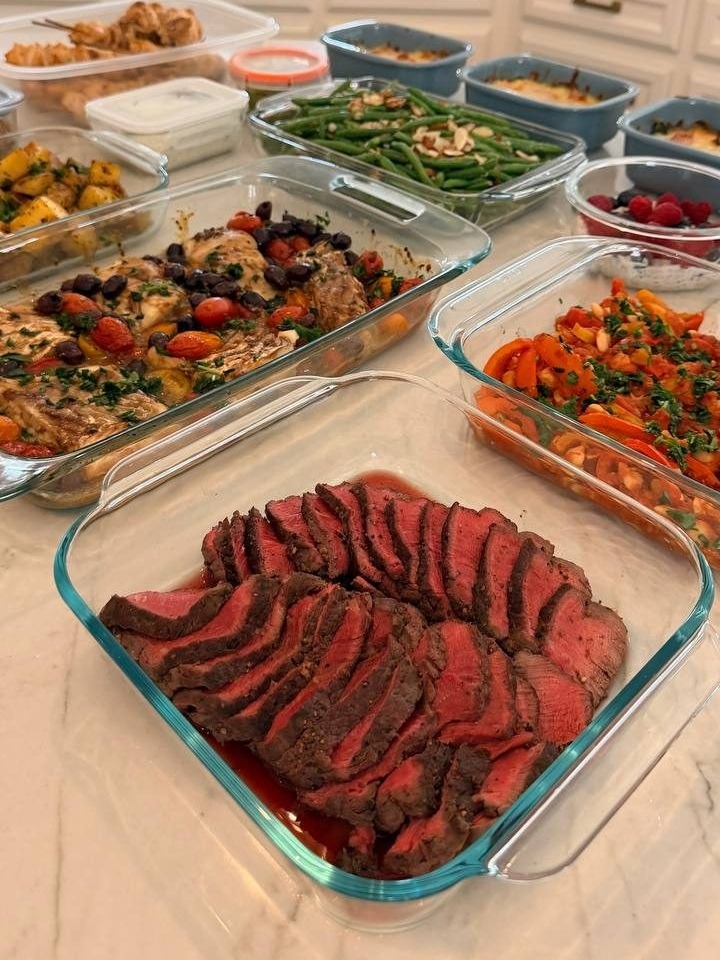 Filet Mignon & Greek Chicken Souvlaki Meal Prep