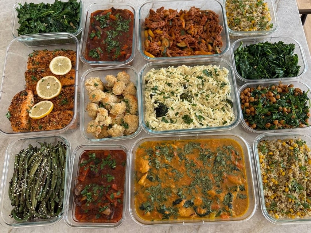 Beef Burgundy & Panko Baked Salmon Meal Prep