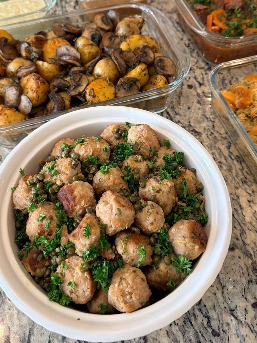 Beef Chakhohbili & Everything Bagel Salmon Meal Prep