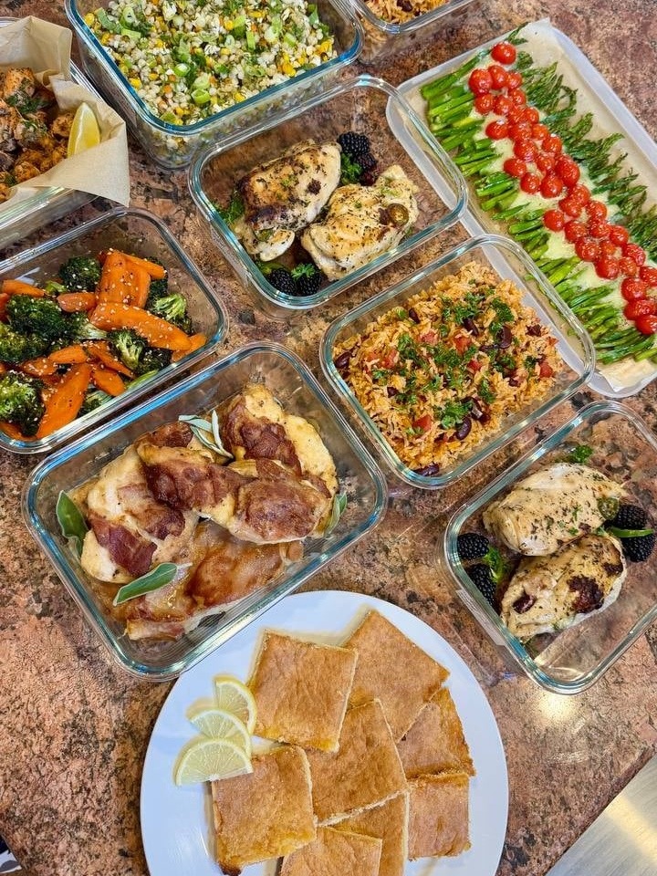 Blackberry Jalapeno Chicken & Balsamic Salmon Meal Prep