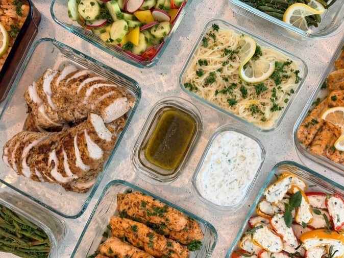 Cajun Chicken & Louisiana Shrimp Meal Prep