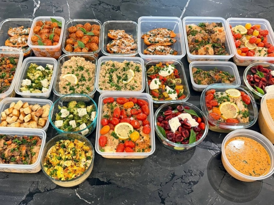 Coq au Vin Blanc & Italian Meatballs Meal Prep