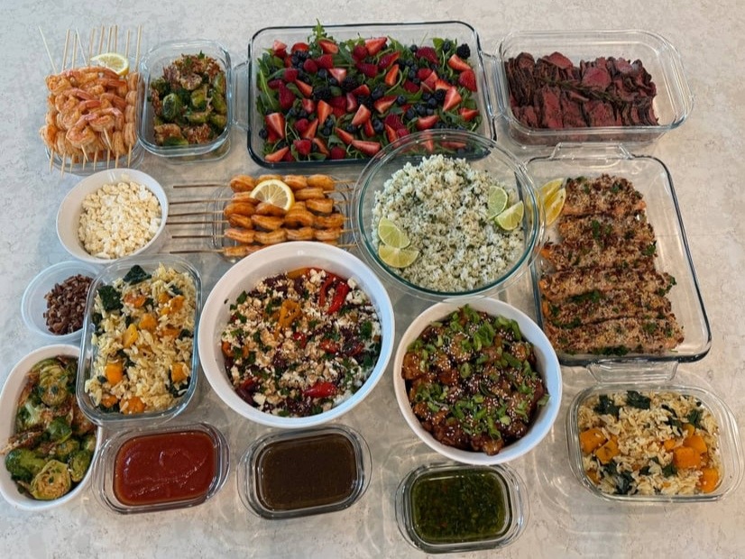 General Tso Chicken & Rosemary Filet Mignon Meal Prep