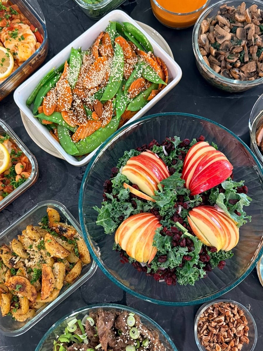 Orange Barramundi & Teriyaki Beef Meal Prep
