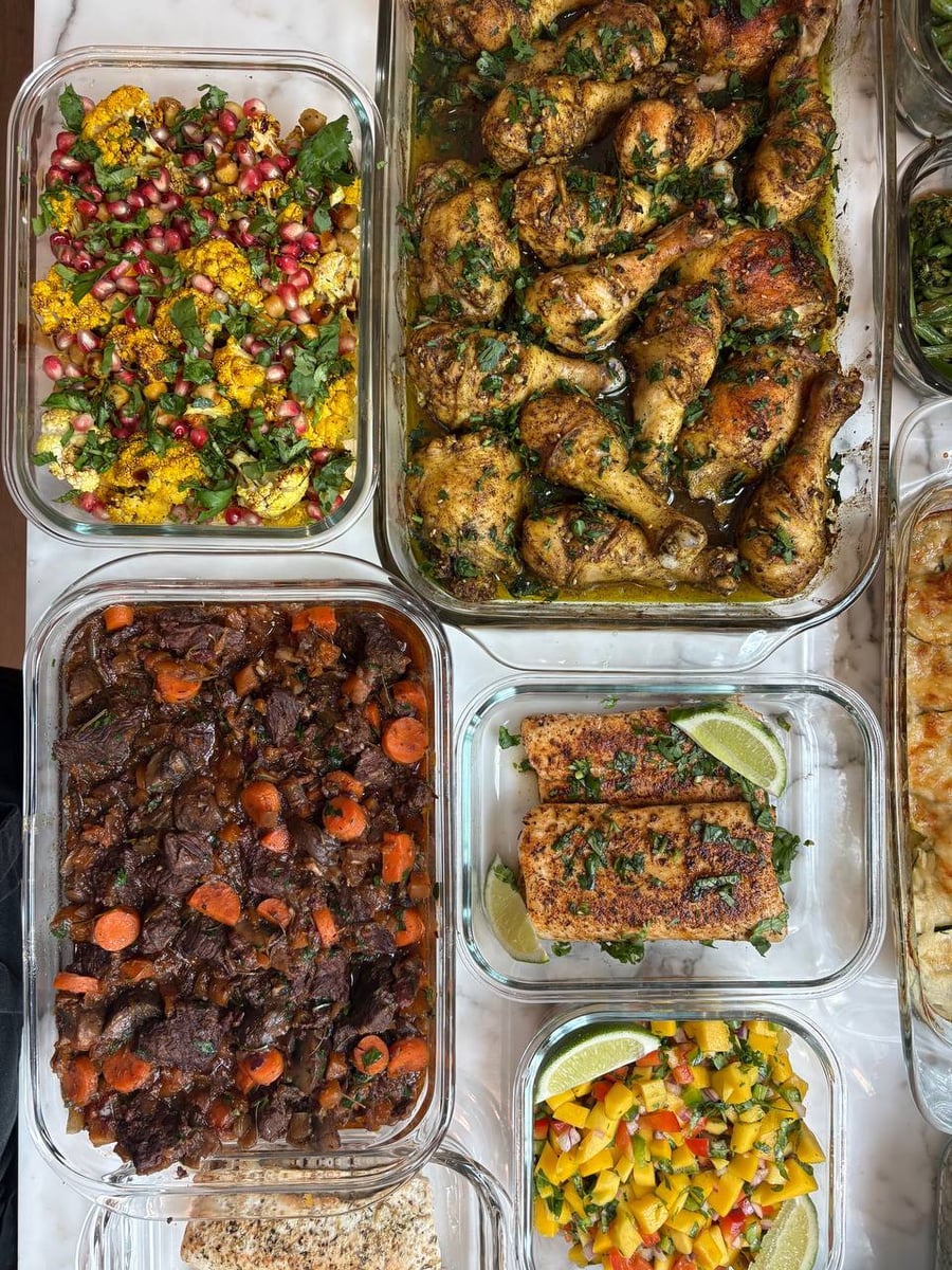 Mediterranean-inspired gourmet comfort and fresh, vibrant wellness cuisine.