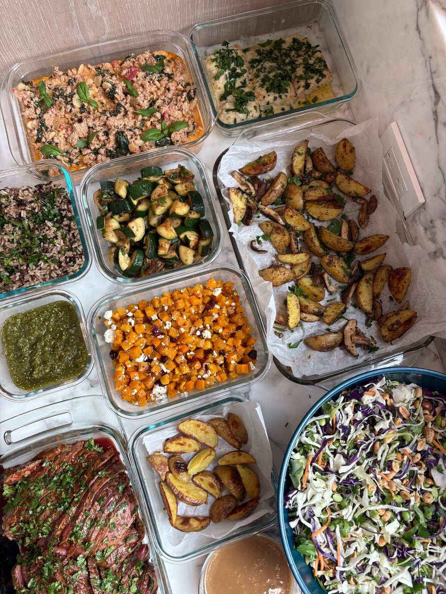 Global Fusion featuring Mediterranean-inspired proteins and vibrant, vegetable-forward seasonal sides
