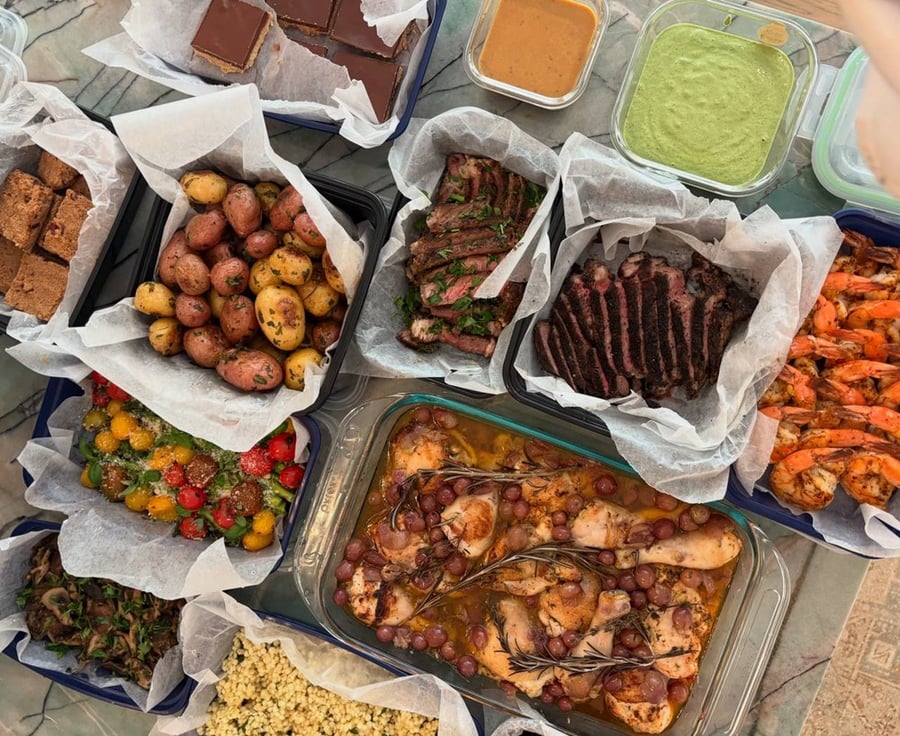 Mediterranean Fusion Style Menu
