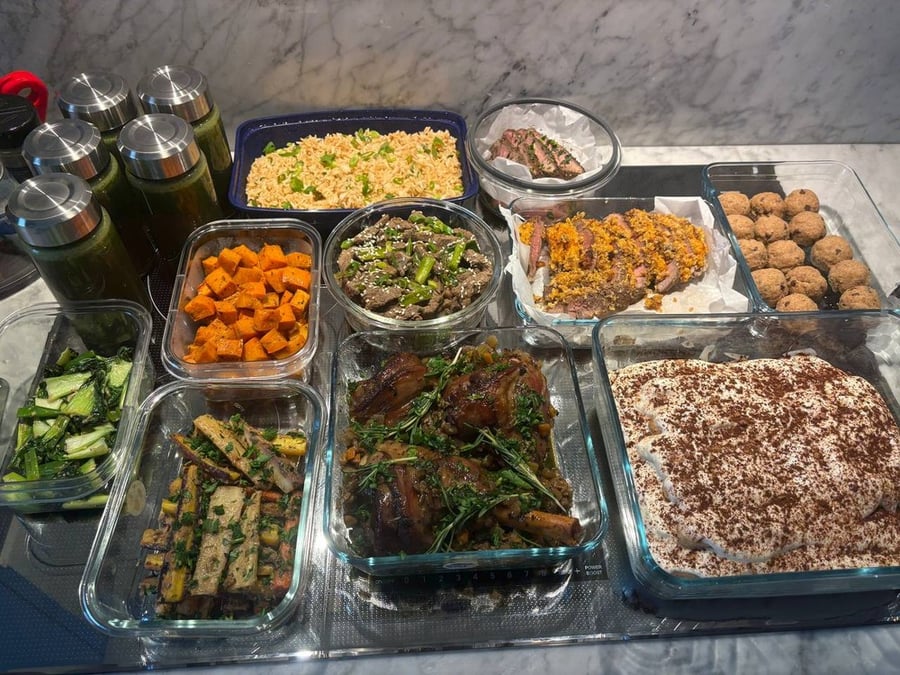 Asian Fusion Style Menu